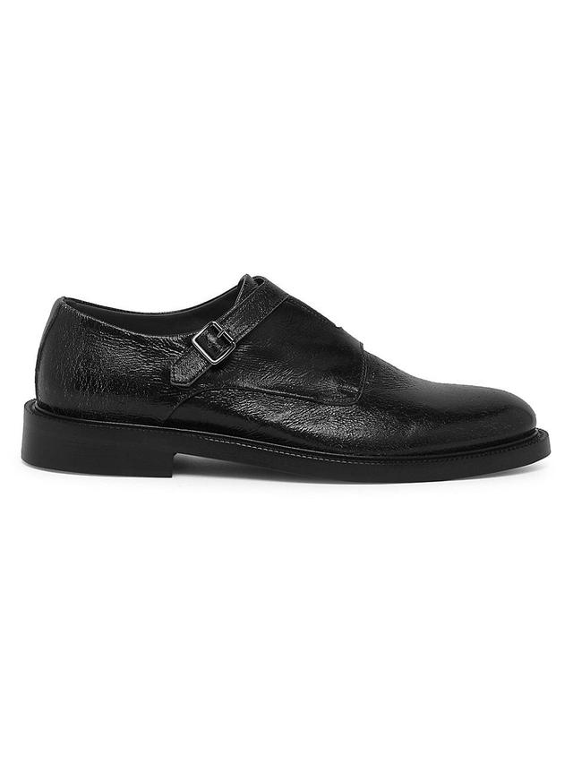 Mens Leather Double-Monk-Strap Shoes Product Image