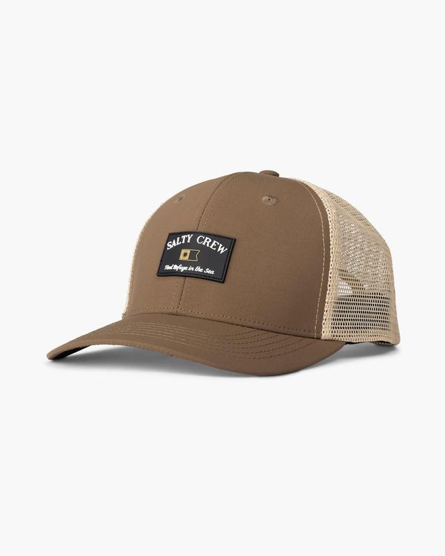 Steadfast Brown Retro Trucker Male Product Image