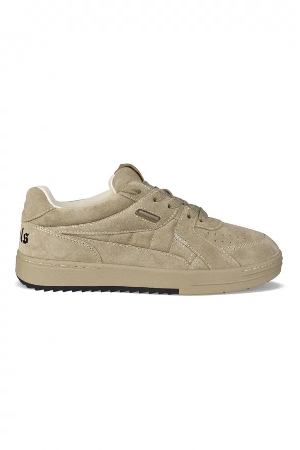 PALM ANGELS University Sneakers In Cream Product Image