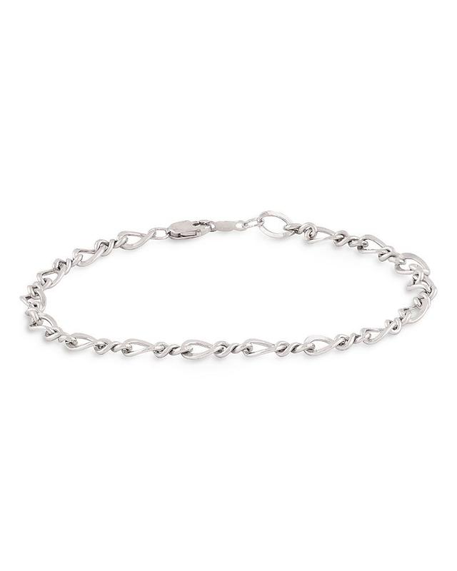 Bloomingdales Sterling Silver Figure Eight Chain Bracelet - 100% Exclusive Product Image