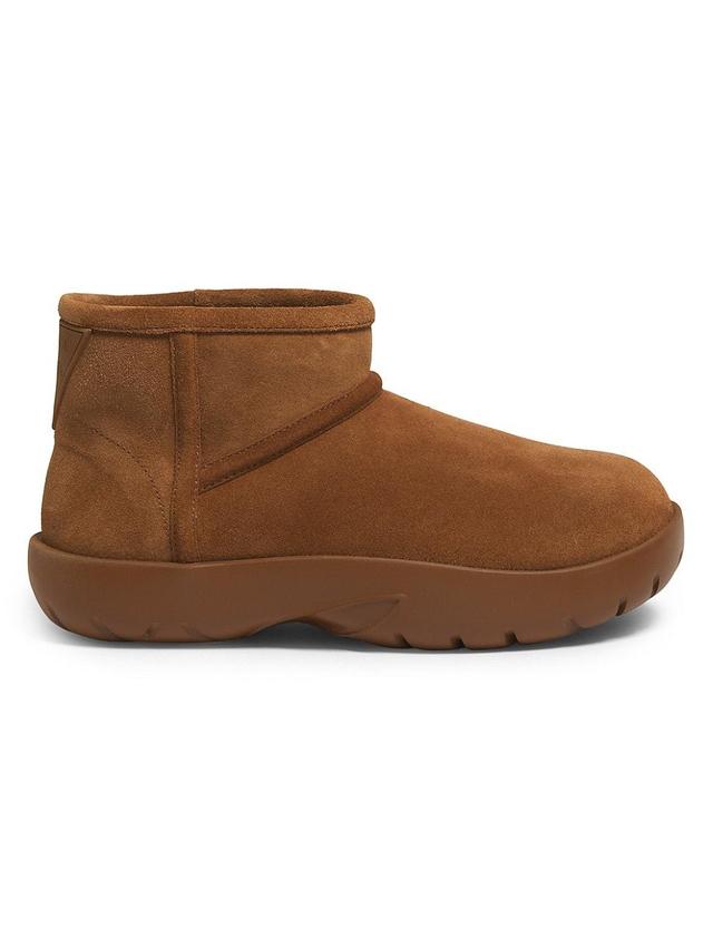 Womens Snap Shearling Ankle Boots Product Image