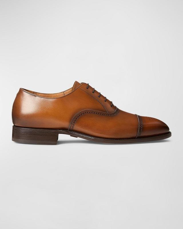 Mens Denver II Brogue Leather Oxfords Product Image