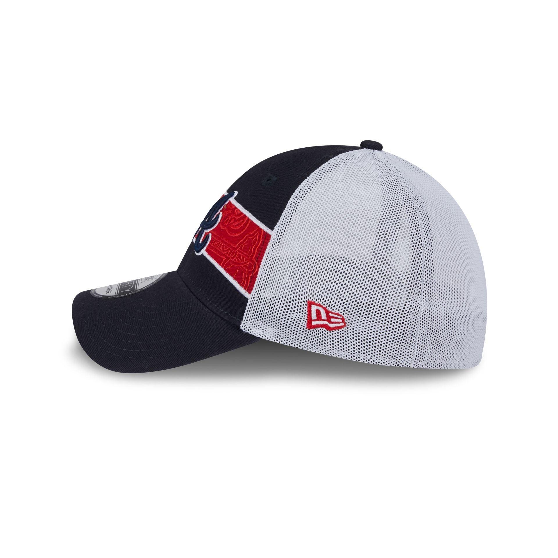 Atlanta Braves Banded 39THIRTY Stretch Fit Hat Male Product Image