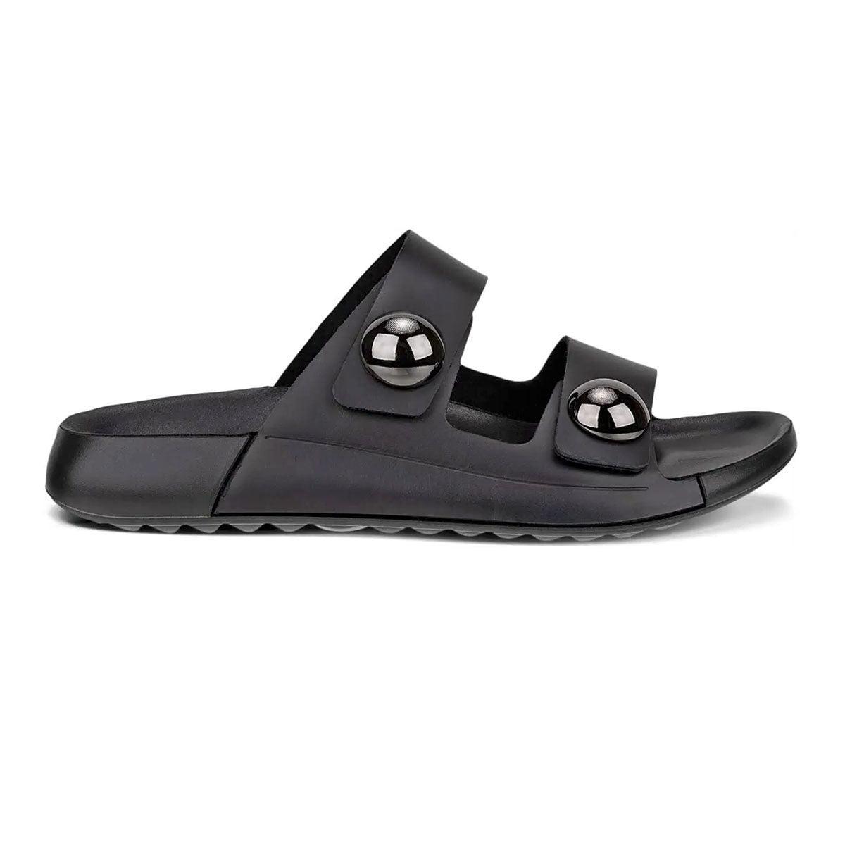 ECCO Women's Cozmo Two Band Button Slide Sandals Product Image