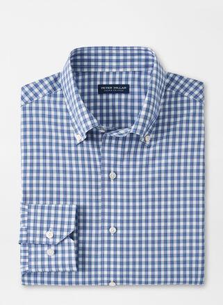 Mens Crown Crafted Cole Performance Poplin Sport Shirt Product Image