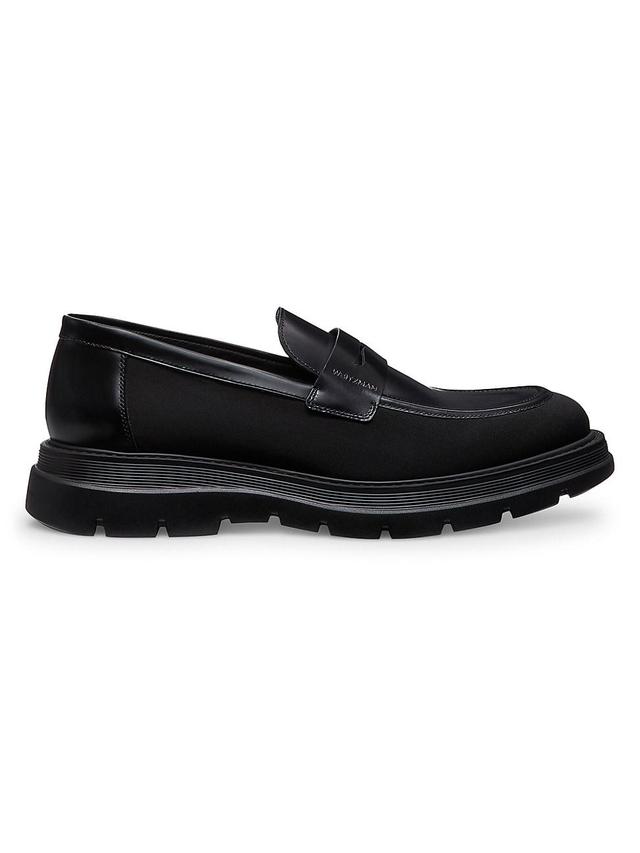 Mens Club LA Leather Penny Loafers Product Image