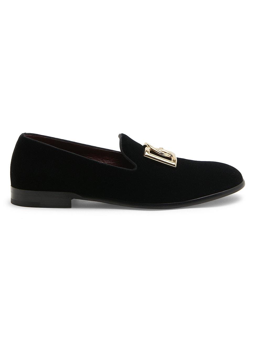 Mens Leonardo Velvet Smoking Shoes Product Image