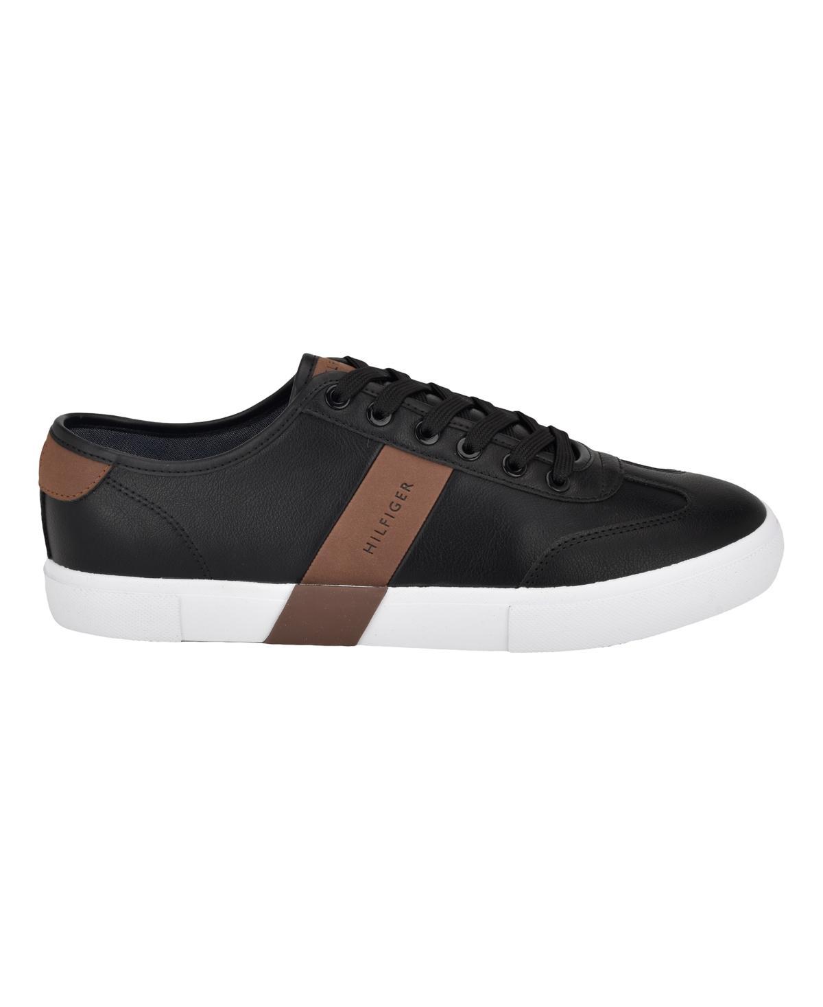 Tommy Hilfiger Mens Pandora Lace Up Low Top Sneakers - Navy Product Image