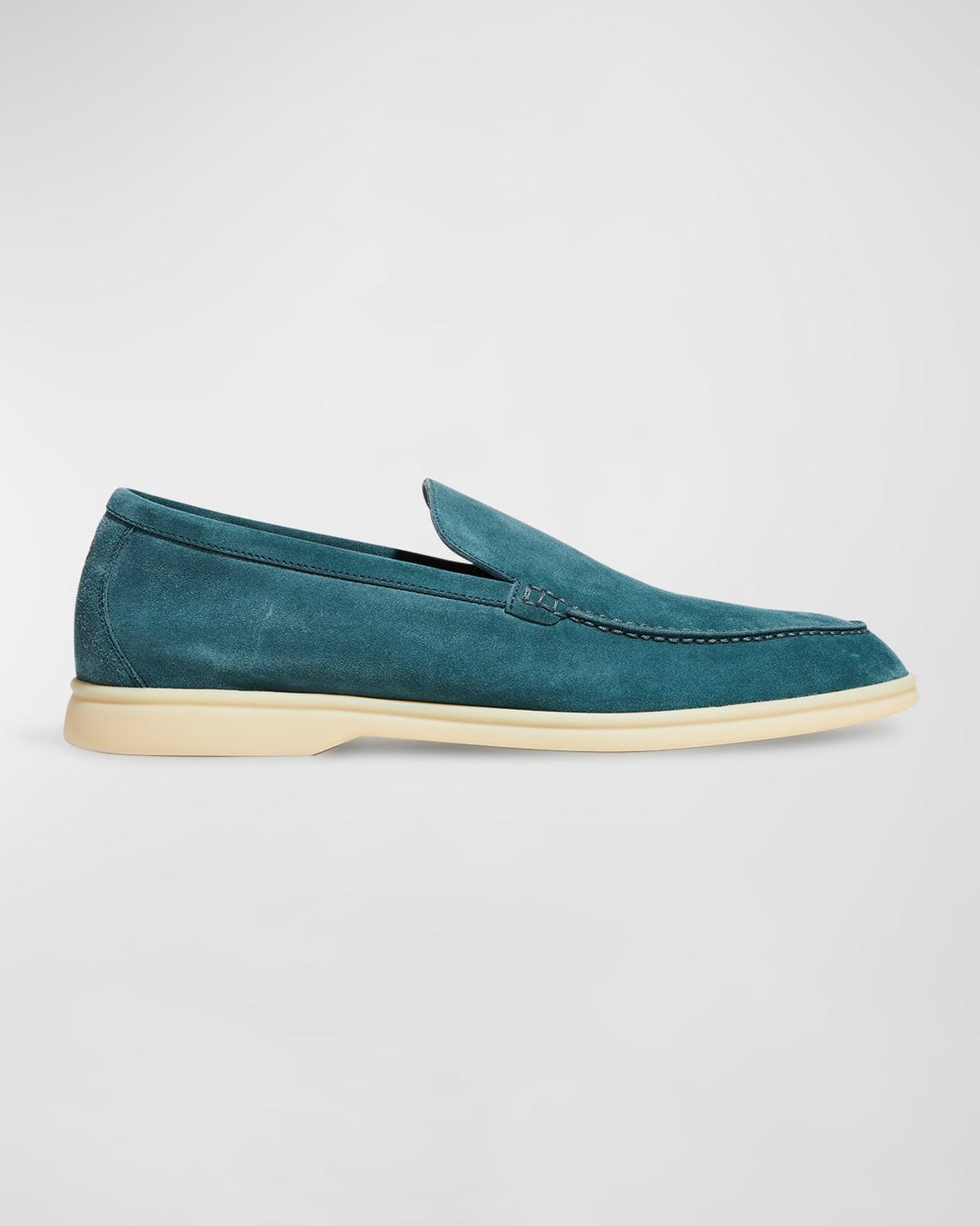 Mens Summer Walk Suede Loafers Product Image