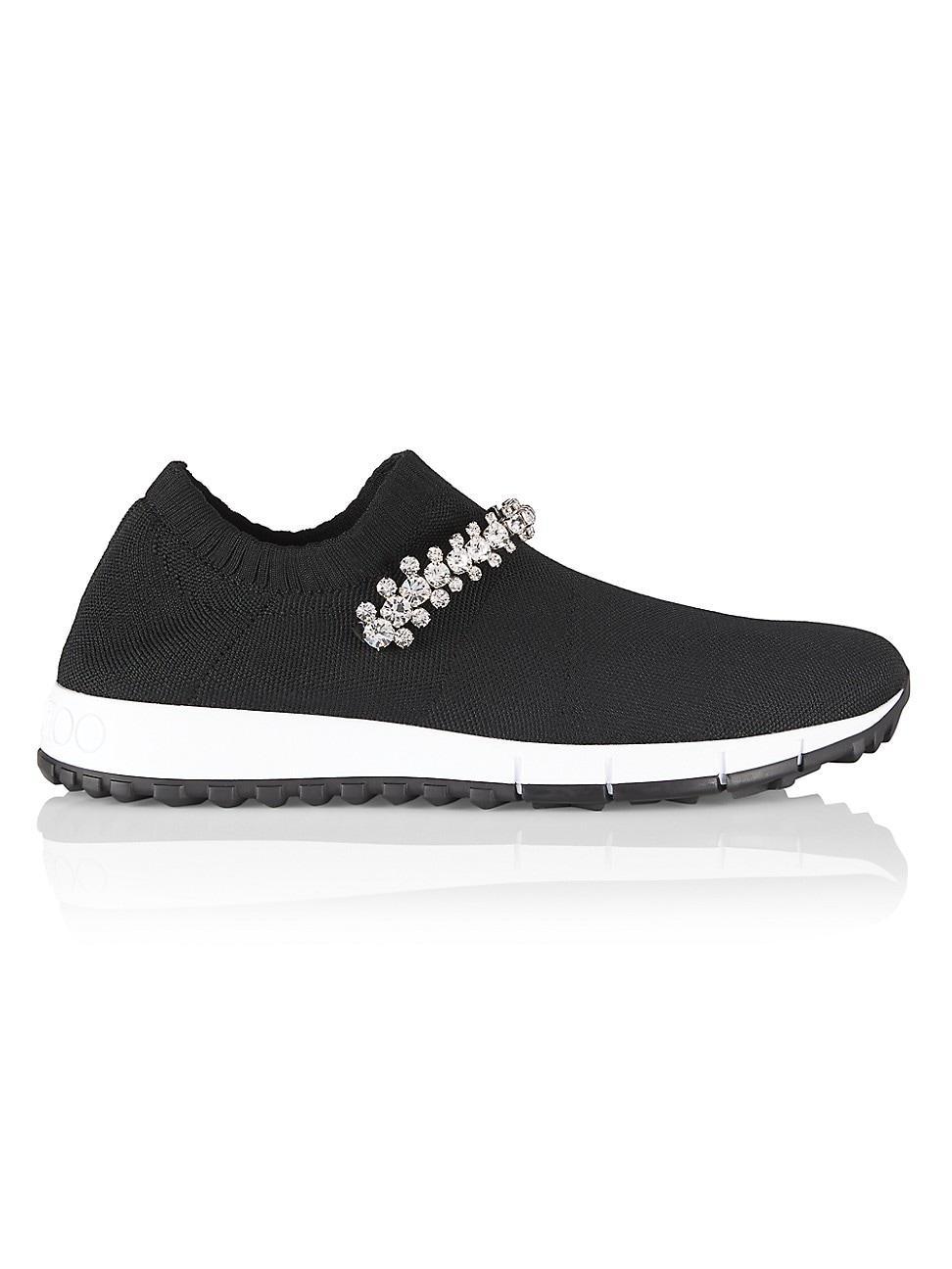 Jimmy Choo Verona Embellished Knit Sneaker Product Image