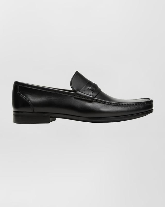 Men's Daren Leather Moccasin Loafers Product Image