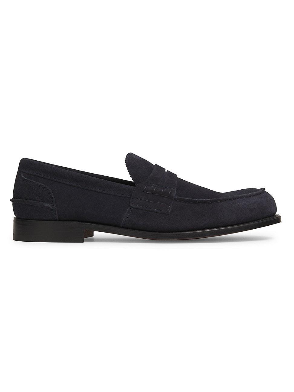 Mens Cotton Gabardine Loafers Product Image