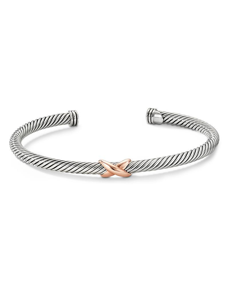 Womens X Station Bracelet with 18K Rose Gold Product Image