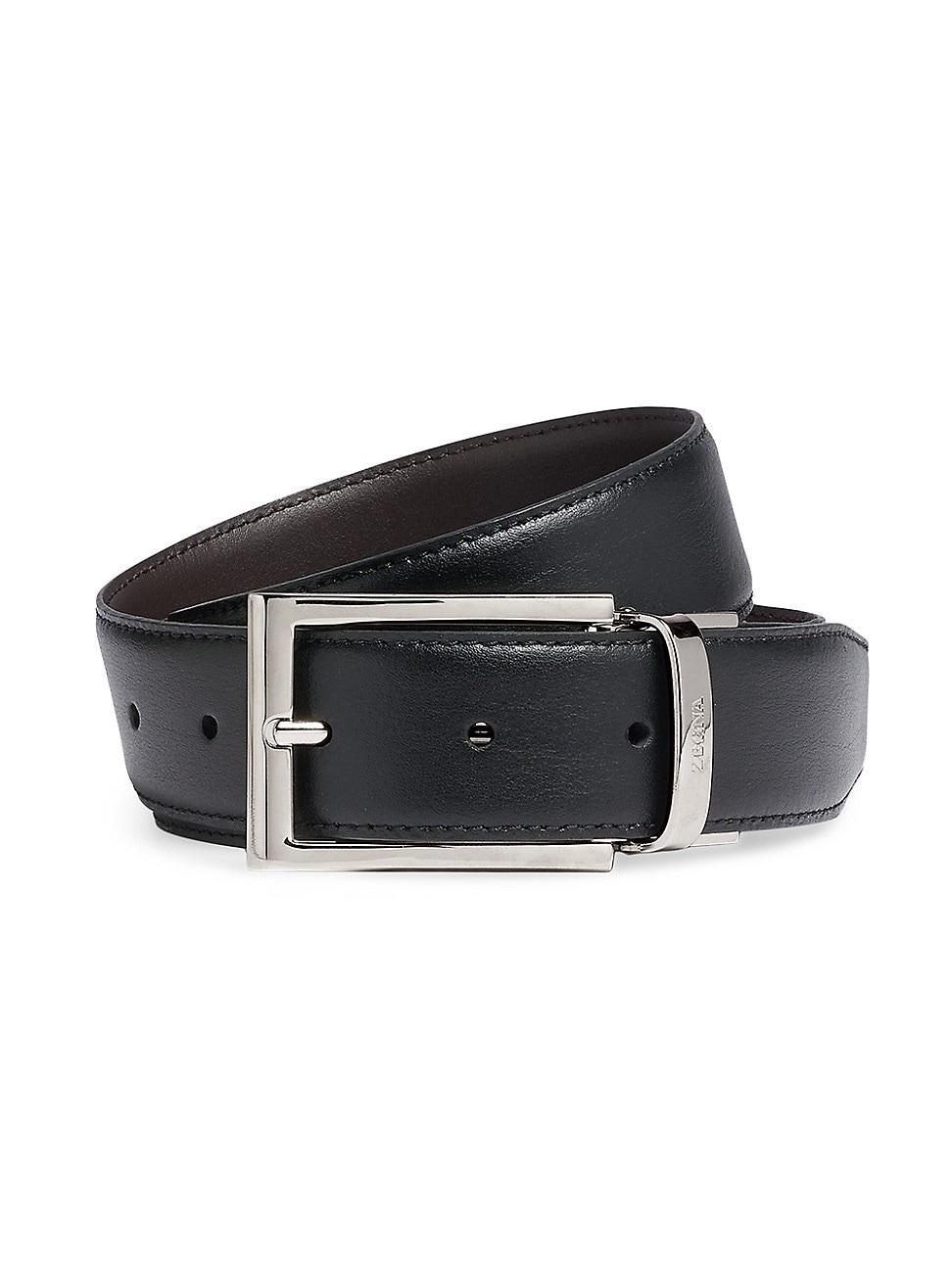 Mens Reversible Leather Belt Product Image