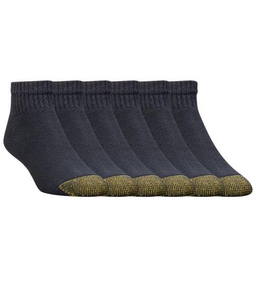 Cotton Cushion Ankle Socks 6-Pack Product Image