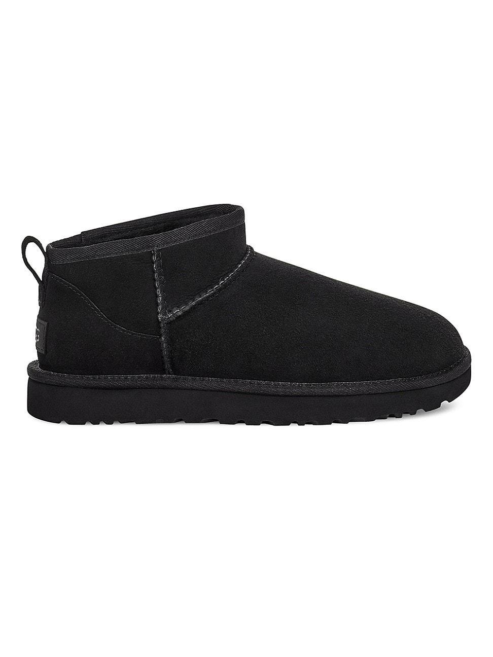 Womens Classic Ultra Mini Sheepskin Ankle Boots Product Image