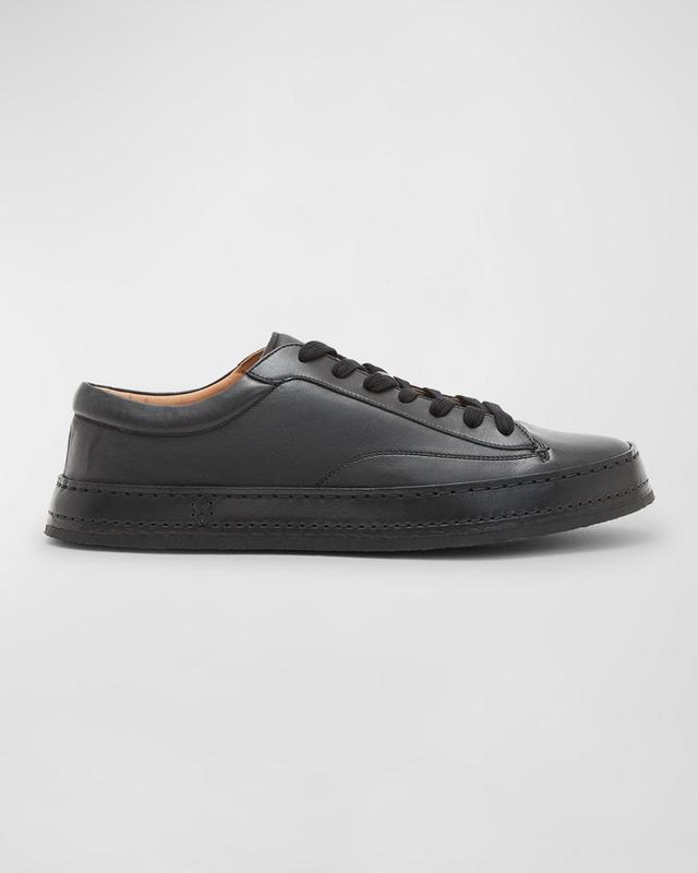 Mens Wooster Artisan Low-Top Leather Sneakers Product Image