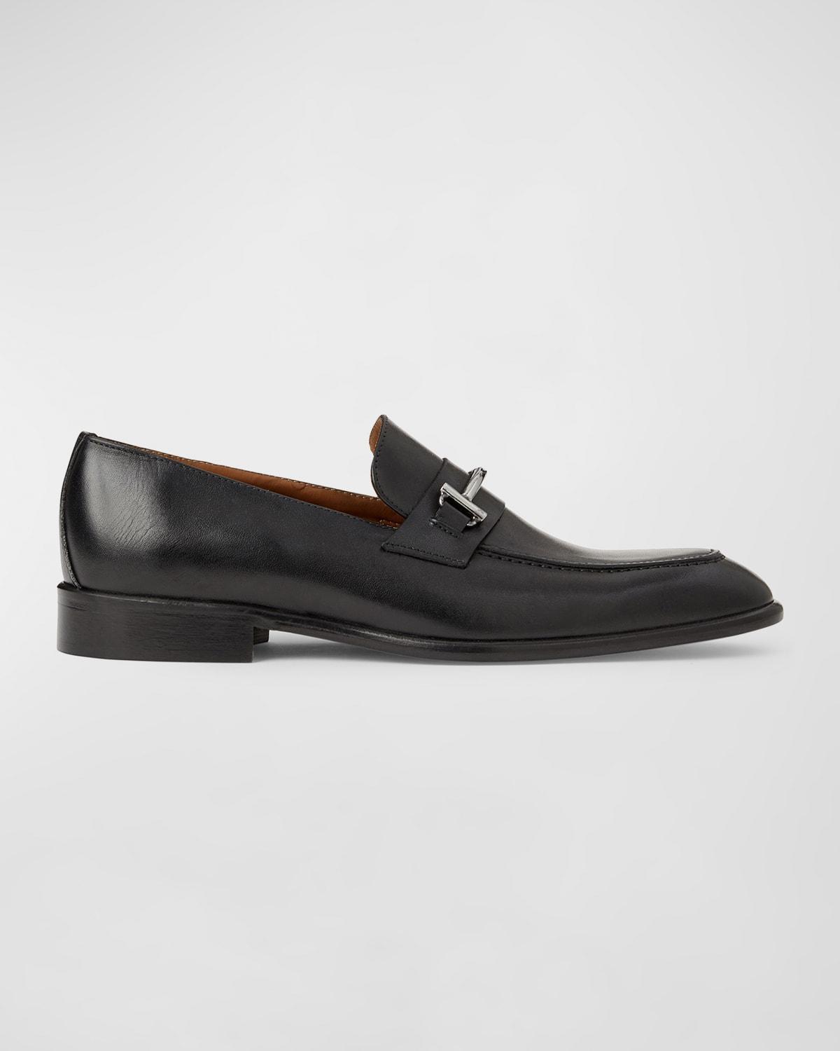 Mens Sante Leather Loafers Product Image