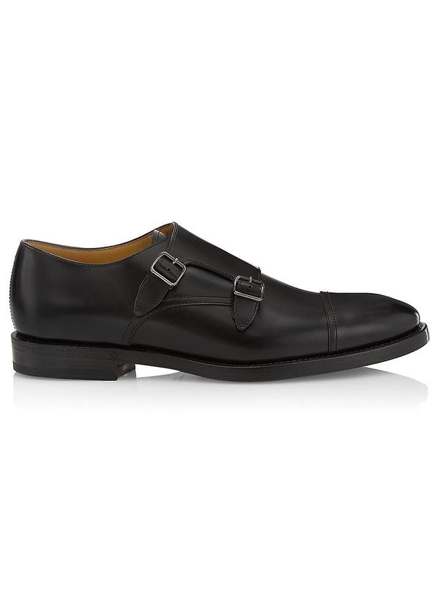 Mens Buckle Oxford Loafers Product Image