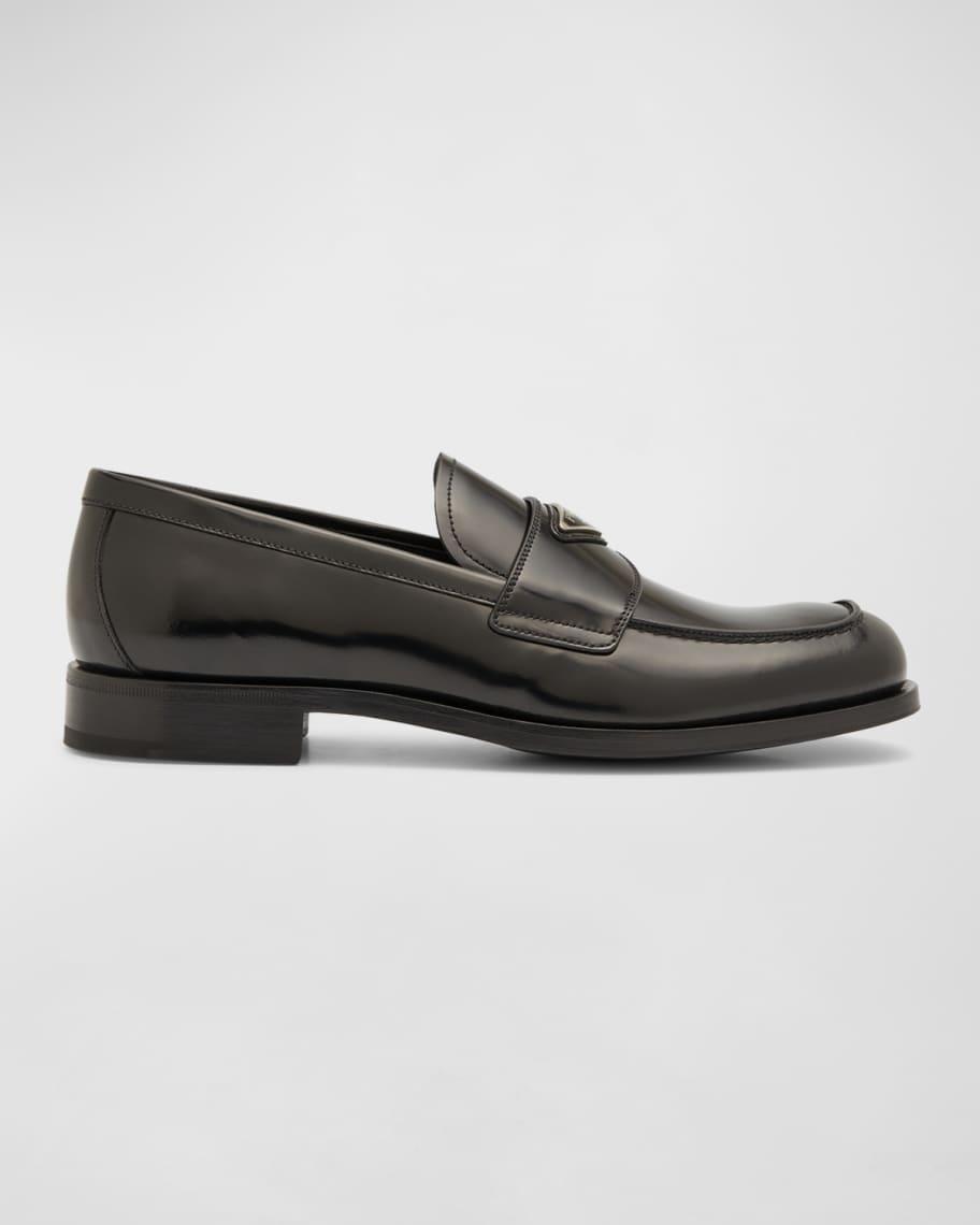 Mens Hann Leather Slip-On Loafers Product Image