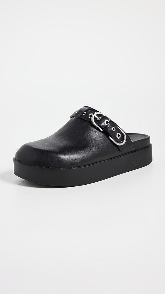 rag & bone Geo Buckle Platform Mules | Shopbop Product Image