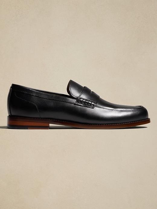 Leather Penny Loafer Product Image