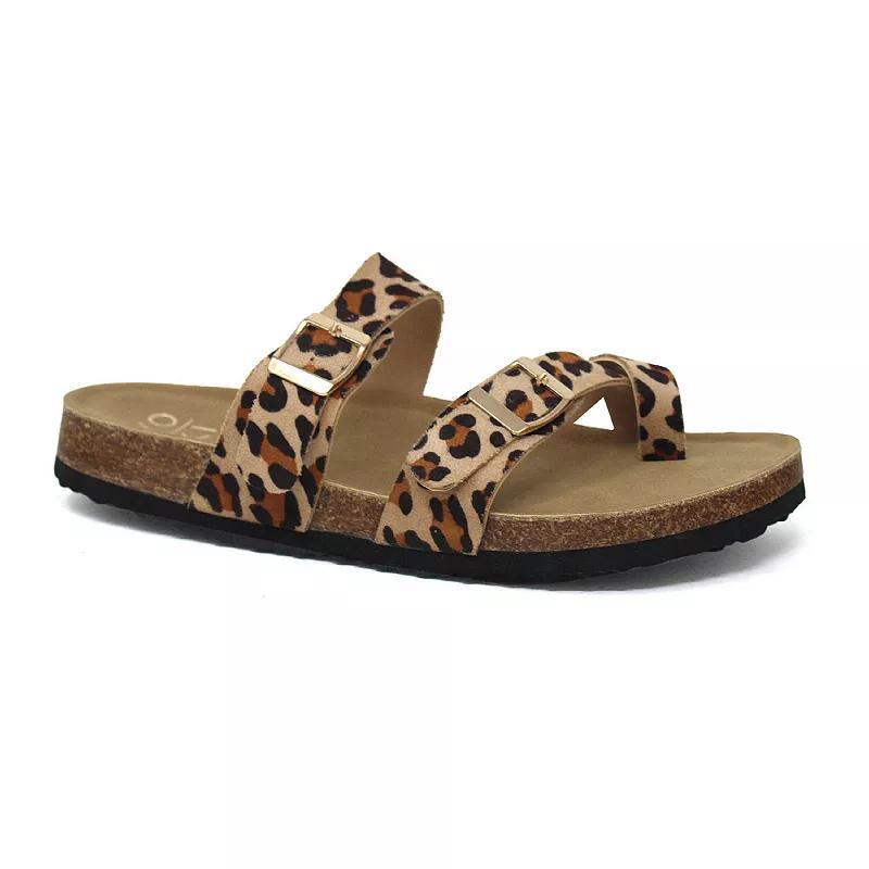 Yoki Gian-280 Womens Crossed Strap Sandals Product Image