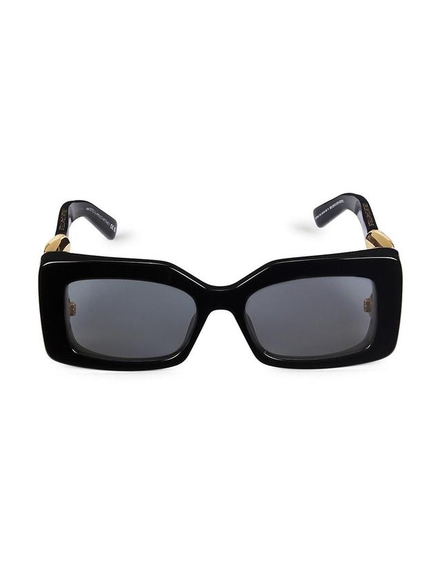 Womens 54MM Rectangular Sunglasses Product Image