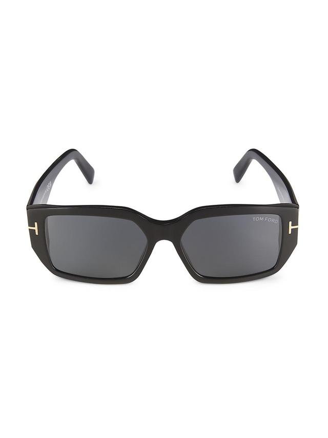 Mens Silvano-02 56MM Square Sunglasses Product Image