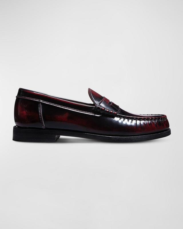 Mens Newman Leather Penny Loafers Product Image