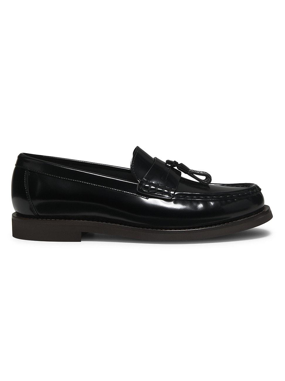 Womens Leather Loafers Product Image