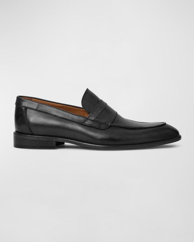 Mens Silvestro Leather Loafers Product Image