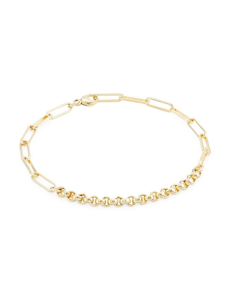 Womens Gold Essentials 14K-Gold-Filled Bracelet Product Image