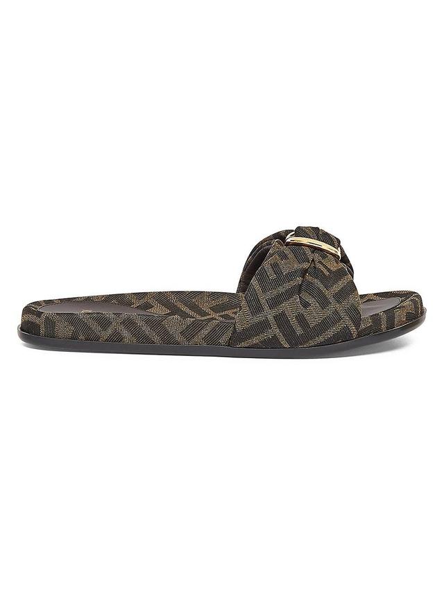 Womens FF Monogram Slides Product Image