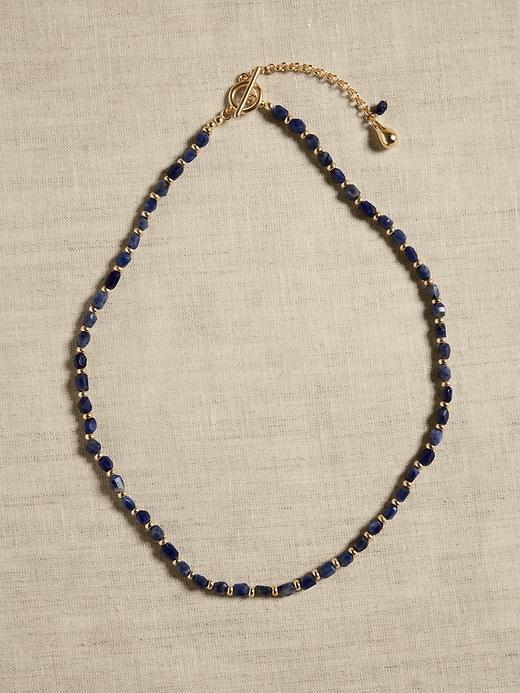 Semi-Precious Stone Lariat Necklace Product Image