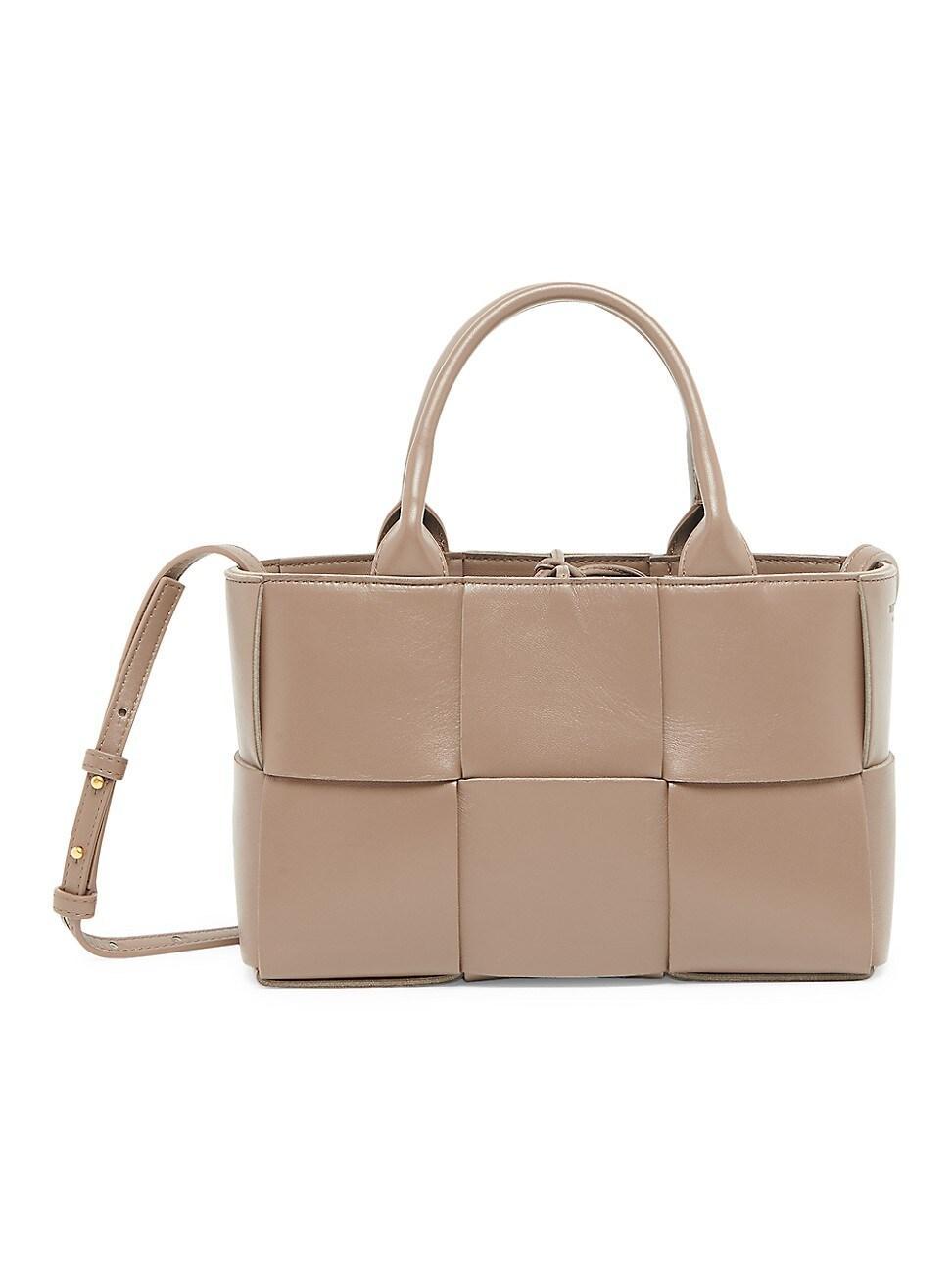 Womens Mini Arco Intreccio Leather Tote Bag Product Image