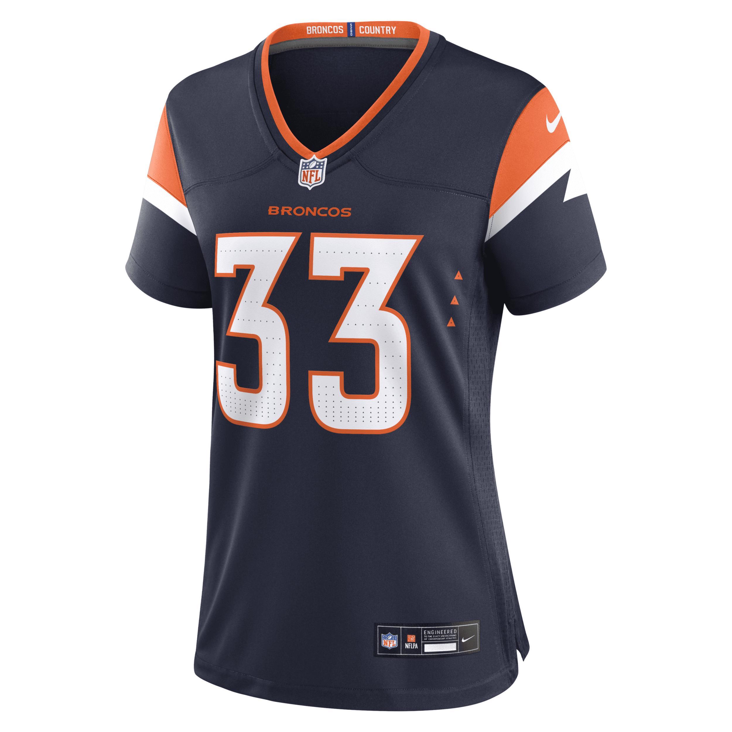 Womens Nike Javonte Williams Denver Broncos Alternate Game Jersey Blue Product Image