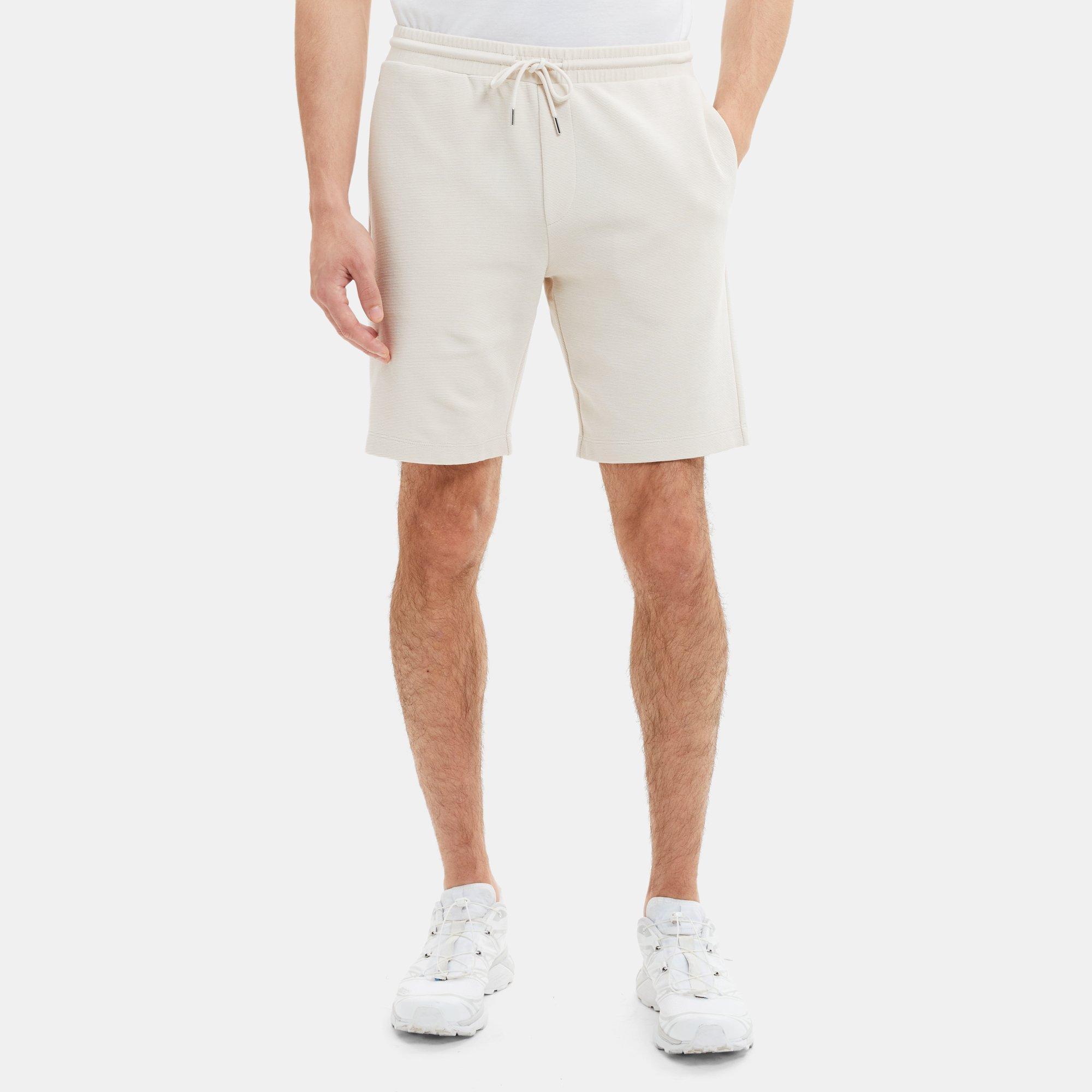 Stretch Cotton Terry Essential Short | Theory Outlet Product Image