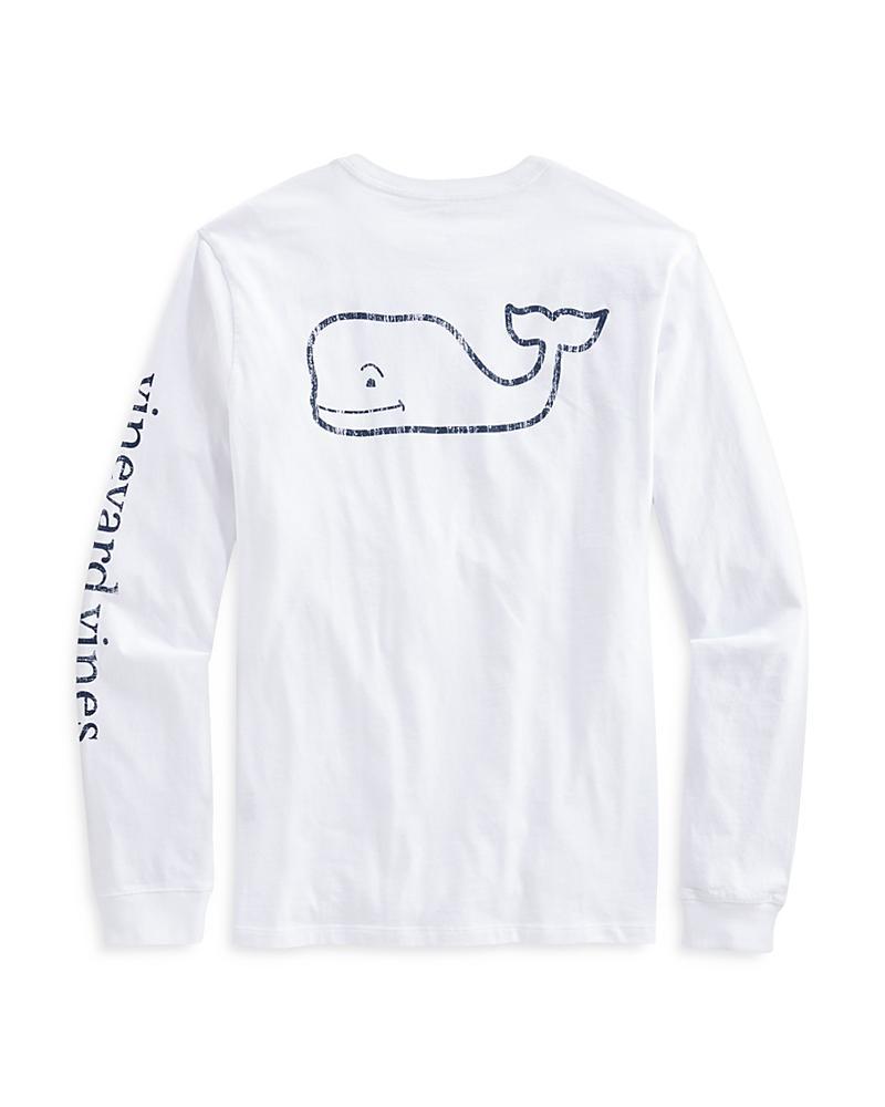 Vineyard Vines Long Sleeve Garment Dyed Vintage Whale Tee Product Image