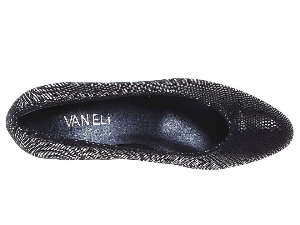 Vaneli Dayle (Navy E-Print) Women's 1-2 inch heel Shoes Product Image