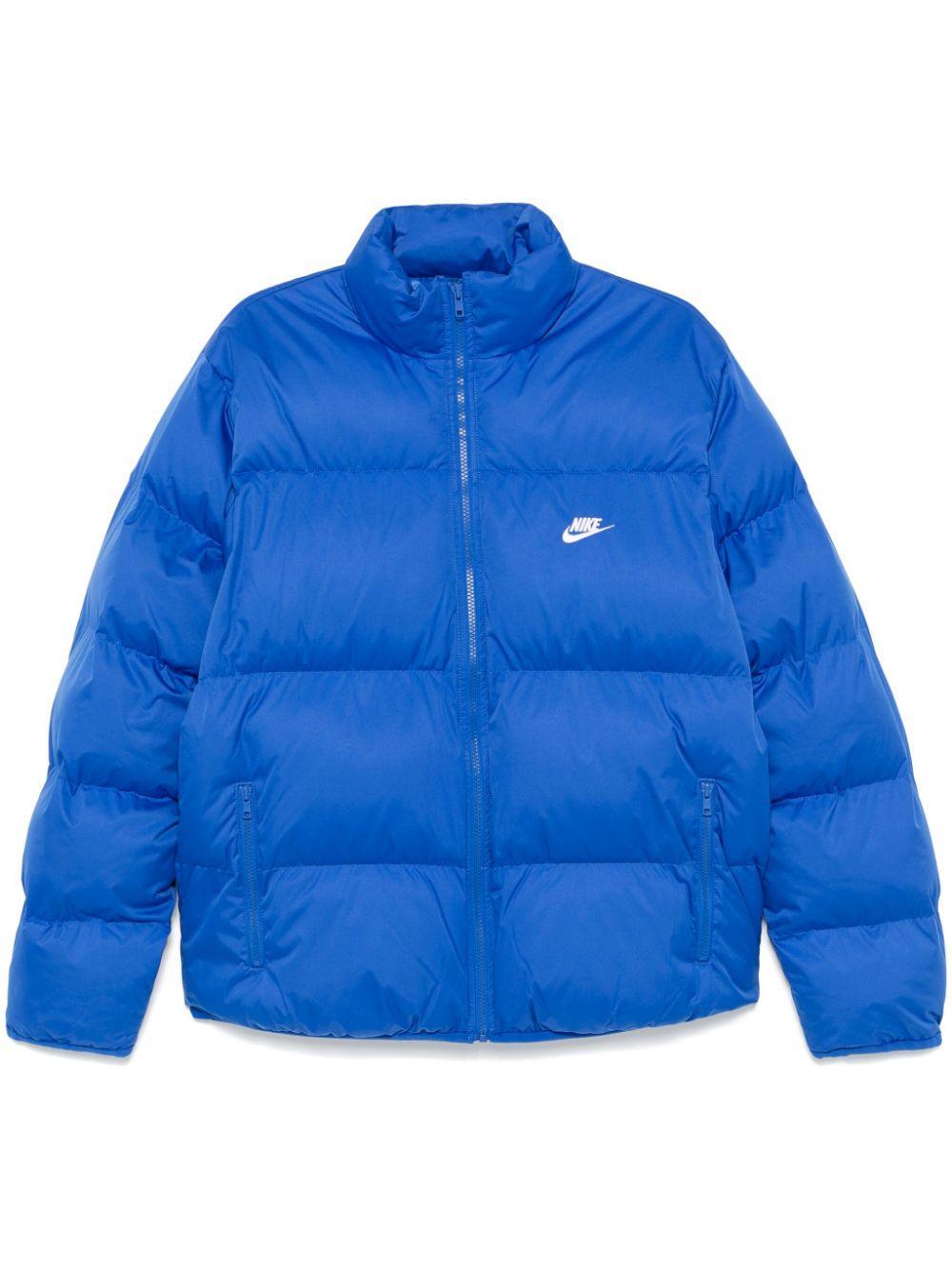 NIKE Club Puffer Jacket In Blue Product Image