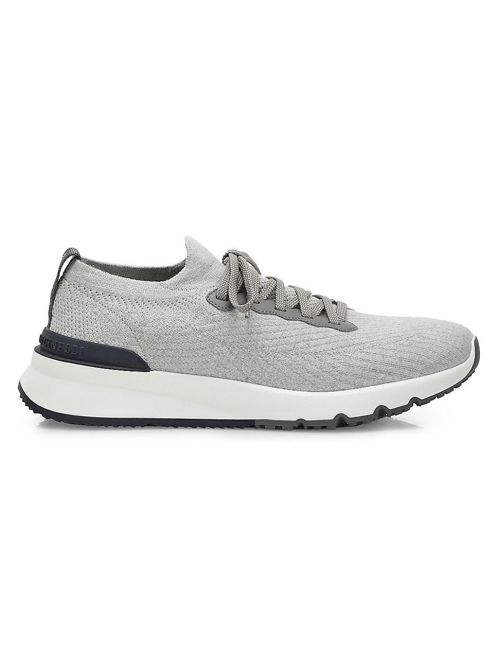 Mens Cotton Knit Sneakers Product Image