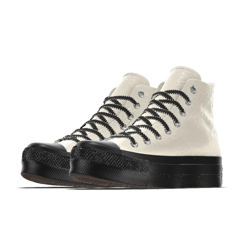 Custom Chuck Taylor All Star Lift Platform Leather By You Product Image