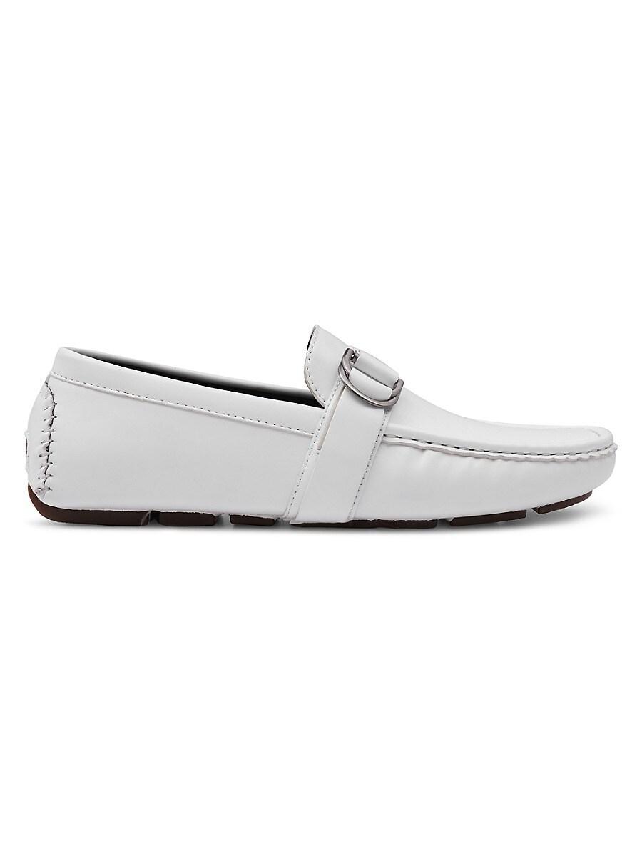 Mens Crocodile Leather Loafers Product Image
