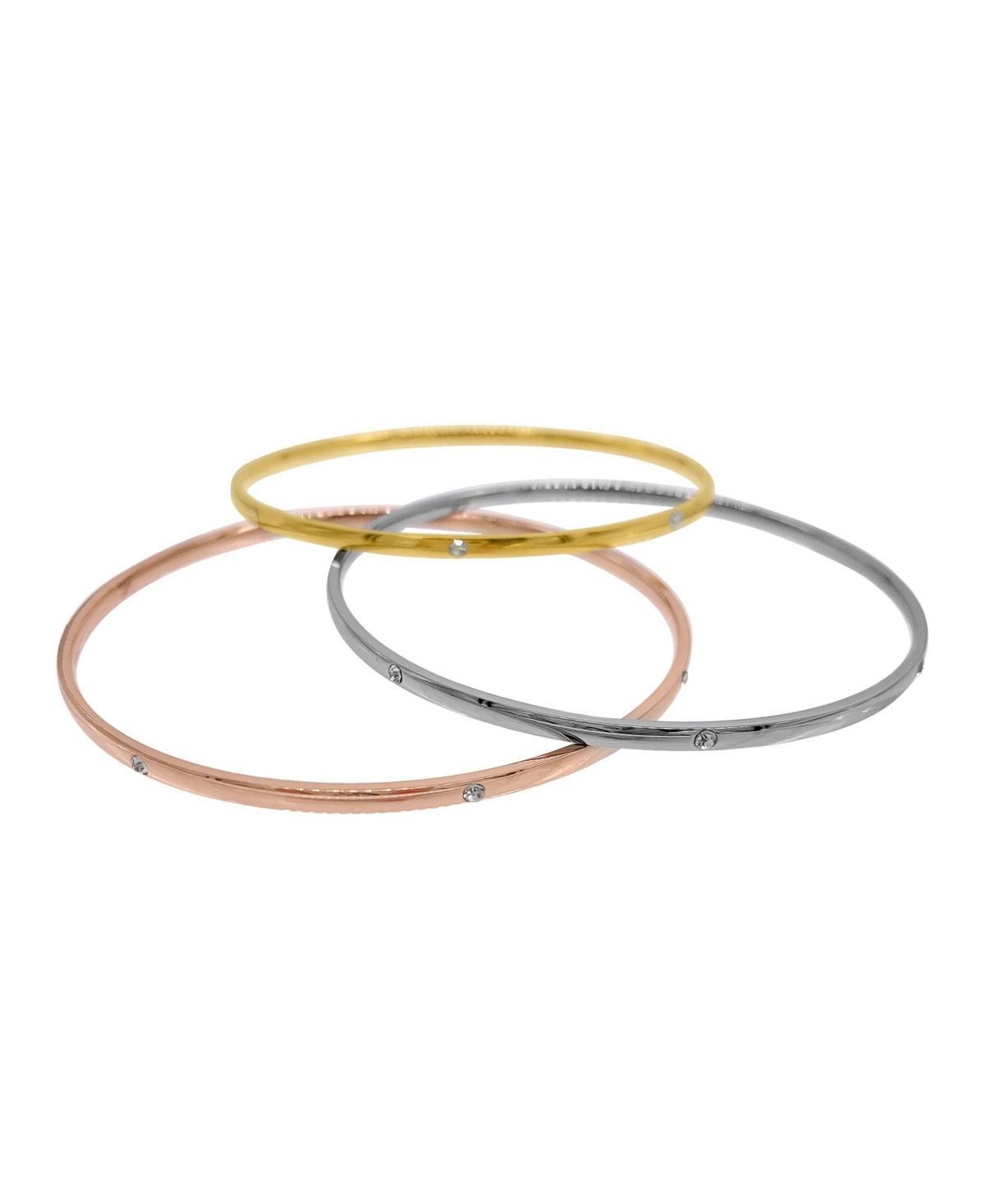 Adornia Trio Bangle Set Product Image