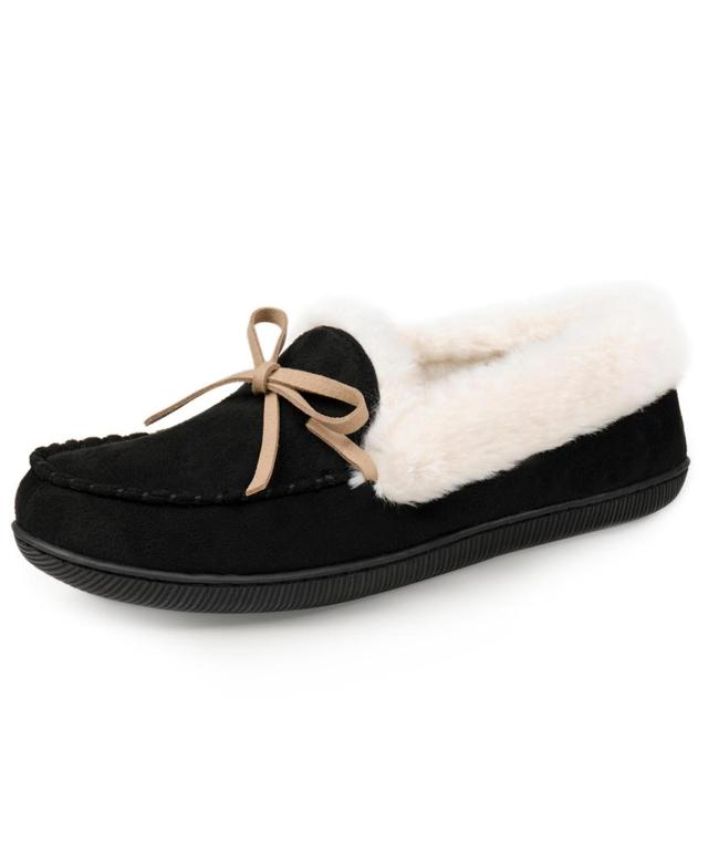 Rock Dove Womens Caroline Glittered Moccasin Slipper Product Image