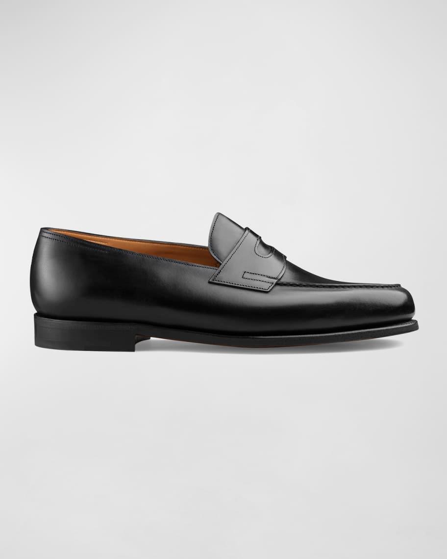 Mens Iconic Leather Penny Loafers Product Image