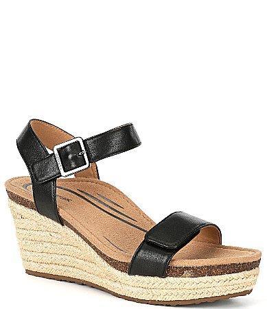 Aetrex Sydney Wedge Espadrille Sandal Product Image