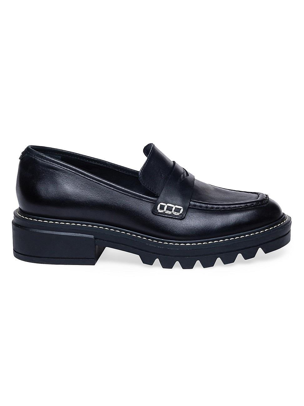 BERNARDO FOOTWEAR Chandler Platform Penny Loafer Product Image