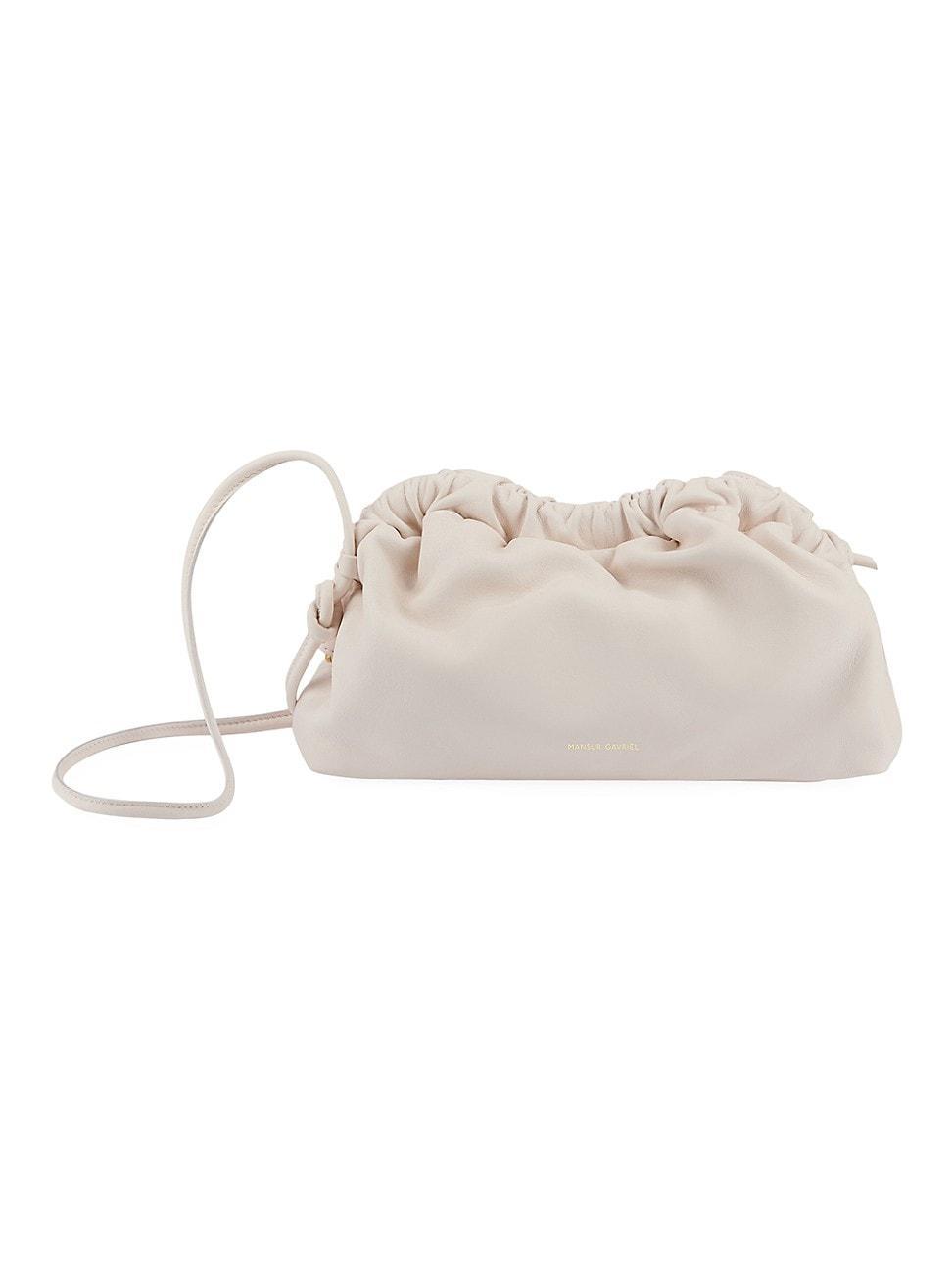 Womens Mini Cloud Leather Clutch Product Image